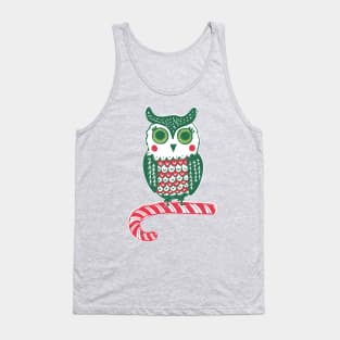 Festive Owl Tank Top